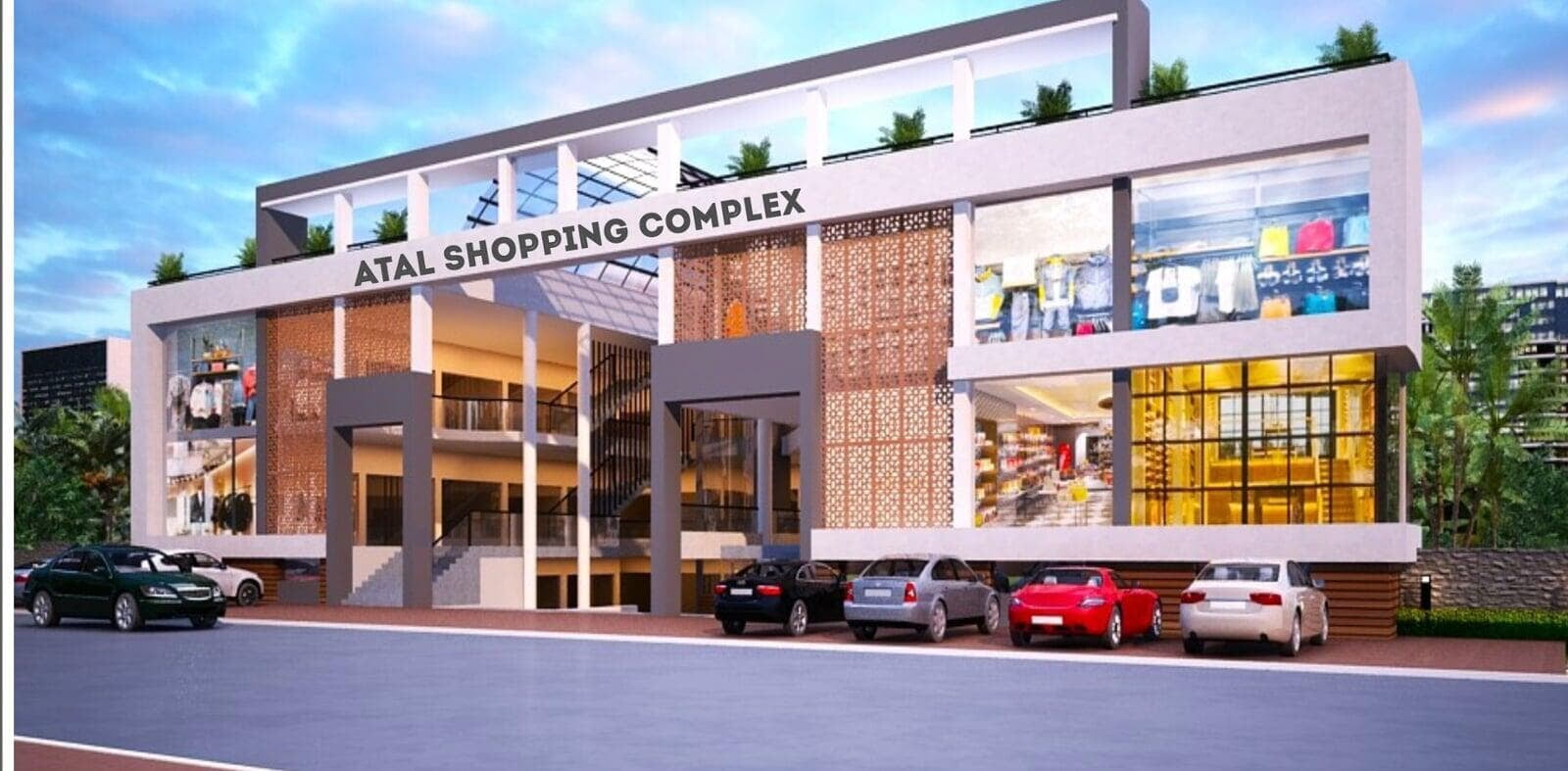 atal shopping mall khurai